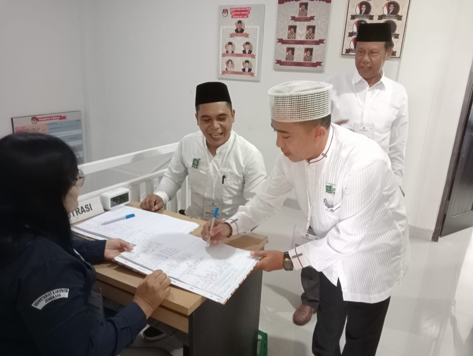 podiumnews.com-Daftar Celeg ke KPU, PKB Jembrana Optimis Tambah Kursi